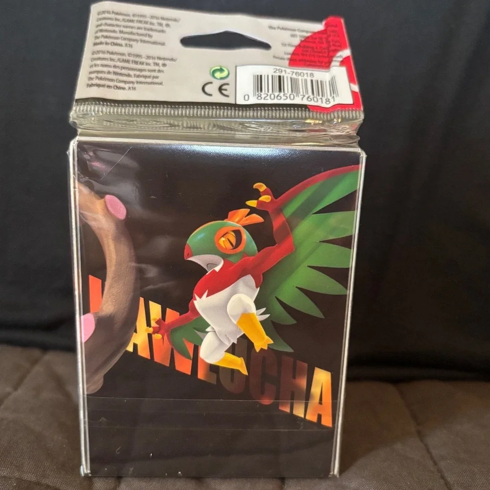 Pokemon TCG Mega Lucario Deck Box Hawlucha Landorus 291-76018 New Sealed